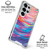Rainbow Wave Brush Stroke by Etta Vee Galaxy S25 Ultra Clear Case